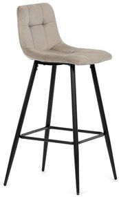 Autronic BONTEC Barová stolička, hnedá, látka, AUB-X7015 CAP2 Farba: Hnedá