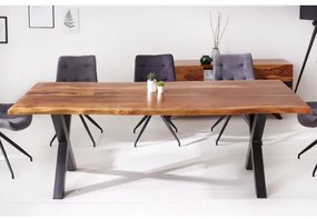 Jedálenský stôl 40192 180x90cm Masív drevo Palisander - Komfort-nábytok