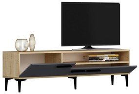 TV stolík/skrinka Sepada 1 (dub + antracit) . Vlastná spoľahlivá doprava až k Vám domov. 1095227