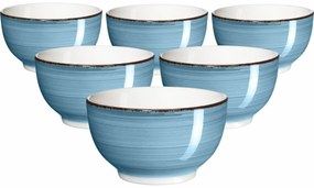 Mäser Súprava 6 misiek Bel Tempo 14 cm, modrá