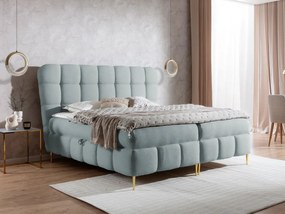 Manželská kontinentálna posteľ Tiloni, Rozmer postele: 120x200, Dostupné poťahy: Freya 210.03