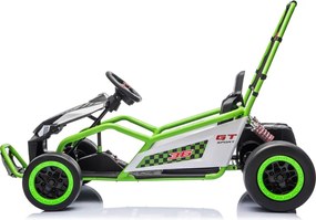 LEAN CARS DM-107 24V7 DRIFT batérie vozidla tichý zelený motor