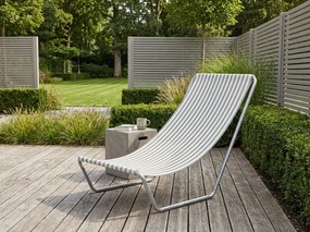 Skladacie plážové lehátko SAND STRIPES, zelené