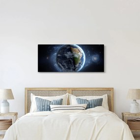 Obraz - Pohľad z Vesmíru (120x50 cm)