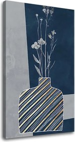 Obraz na plátne KVETY VO VÁZE 001