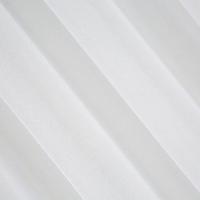 ZÁCLONA NA KRÚŽKOCH SAKALI 350X250 CM BIELA