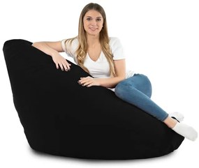 Sedací vak DROP XXL čierny