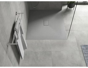 Mexen Hugo, SMC obdĺžniková sprchová vanička 140 x 100 cm, šedá, 42611014
