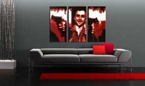 Ručne maľovaný POP Art obraz Taxi Driver 3 dielny  taxi2