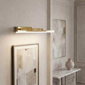 Toolight Toolight, LED nástenné svietidlo, 60cm, 9W, 4000K, 1000lm, APP1873-1W, Zlatá, OSW-66028