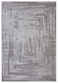 Dekorstudio Moderný koberec do obývačky FLAIR 171 - sivý Rozmer koberca: 80x150cm