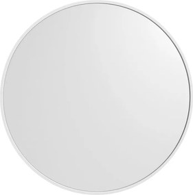 Sapho Sapho, NOTION SLIM guľaté zrkadlo v ráme, priemer 50cm, biela matná, NT500W