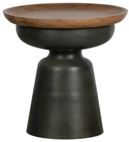Dana príručný stolík dreveno čierny