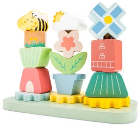 Stohovacia hračka - mlynská záhradka