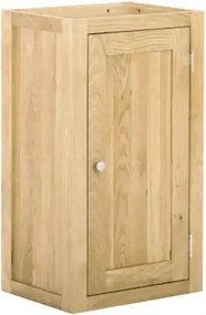 Horná kuchynská skrinka z masívu s otváraním vpravo, 45×34×80 cm