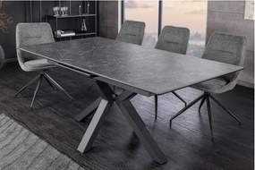 Rozkladací jedálenský stôl Eternity 46624 160/200x90cm Ceramik graphite  - Komfort-nábytok