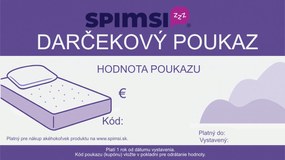 Darčekový poukaz SPIMSI - 200 €