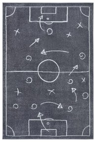 Tmavosivý detský koberec 160x235 cm Gameplan – Hanse Home