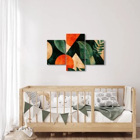 Obraz - Geometrické prírodné motívy II. (90x60 cm)