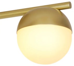 Nordlux - Prisadený luster CONTINA 3xG9/5W/230V mosadz