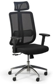 Kancelárska stolička CROSS, čierna