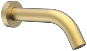 Sapho, nástenná výtoková hubica, 174mm, zlatá matná, BO519