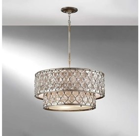 Feiss FE-LUCIA-P-E-2TR - Luster na tyči LUCIA 6xE27/60W/230V
