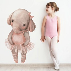 Gario Detská nálepka na stenu Sloník baletka Rozmery: 50 x 30 cm
