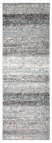 Kusový koberec Shaggy Piska šedý atyp 80x300cm
