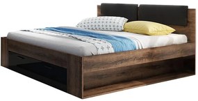 Posteľ s úložným priestorom Galaxy 51 dub manastery