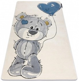 Detský kusový koberec Teddy krémový 160x220cm
