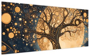 Obraz – Surrealistický strom (120x50 cm)