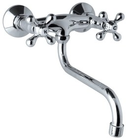 Mereo Mereo, Drezová nástenná batéria, Retro Viktorie, s ramienkom rúrkovým pr. 18 mm - 200 mm, MER-CBL301
