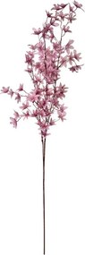 Dekorácia umelá kvetina s fialkovými kvetmi - 15*7*112 cm