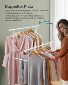 Závesný stojan na kolieskach HSR152W01