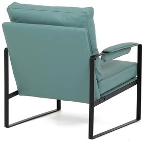 Autronic BONTEC Kreslo, modrá, ekokoža, AK-282 BLUE Farba: Modrá