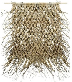 Tapiséria pletený obdĺžnik palmového lístia na palici - 3*65*80cm