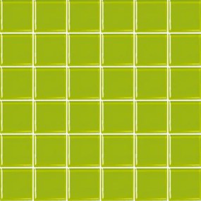 Sklenená mozaika Premium Mosaic zelená 31x31 cm lesk MOS50PI, (bal. 1,060 m2 )