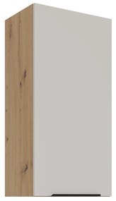 Horná kuchynská skrinka Sayla 45 G-90 1F (kašmír + dub artisan). Akcia -22%. Vlastná spoľahlivá doprava až k Vám domov. 1121437