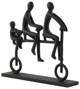 Kovová soška (výška 32 cm) Cycle – Light &amp; Living