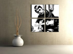 Ručne maľovaný POP Art obraz Paul Weller | rôzne rozmery