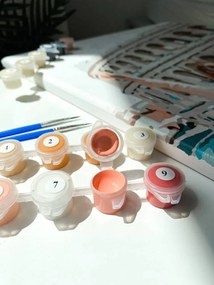 Maľovanie podľa čísiel letná jazda autom