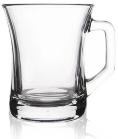 Sklenené hrnčeky v súprave 6 ks 225 ml Zen – Orion