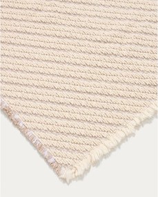 Béžová kúpeľňová predložka 50x70 cm Janu – Kave Home