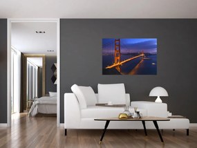 Obraz - Golden Gate Bridge (90x60 cm)