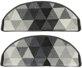 Nášľap na schody Nolan 19 trojuholníky sivý