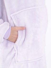 Baránková mikina mikroplyš – Laura lila veľkosť M