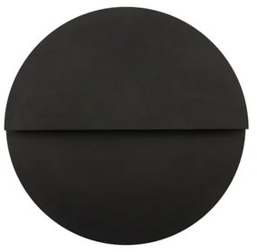 LED Nástenné svietidlo LUNA LED/7W/230V pr. 26 cm čierna