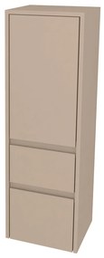 Mereo, Mereo Opto kúpeľňová skrinka vysoká 125 cm, pravé otváranie, Multidecor, Šedý kameň, MER-CN995PSEKA