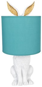 Tyrkys stolné svietidlo ZAJAC Ø20*43